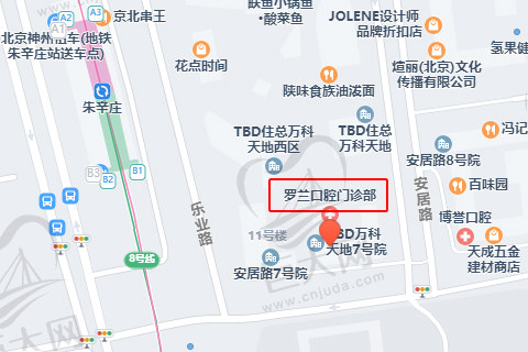 北京昌平罗兰口腔门诊-地图
