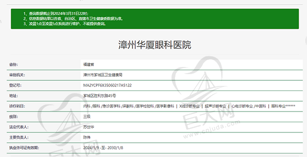 漳州华厦眼科医院