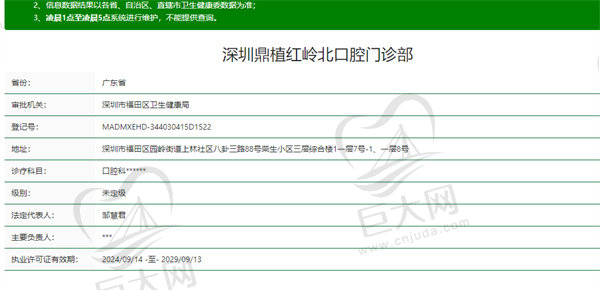 深圳鼎植红岭北 口腔门诊部