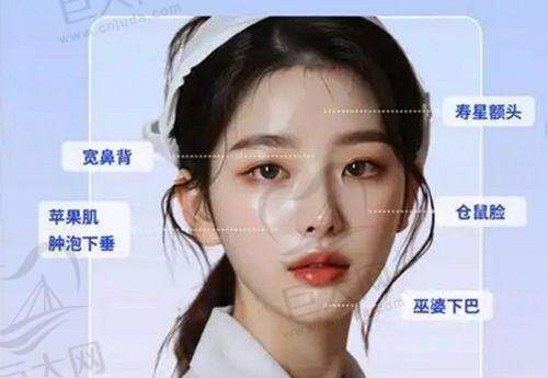 眼鼻修复及其他整形项目价格